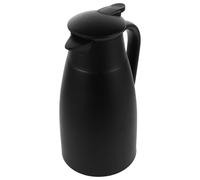 Carafe à Café Isotherme en Acier Inoxydable 1,5 L Noire | Rétention Thermique, Format Léger et Portable, Fermeture Étanche, Usage au Bureau Extérieur