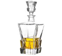 Carafe à décanter en verre - bouchon géométrique étanche à l'air - 750 ml