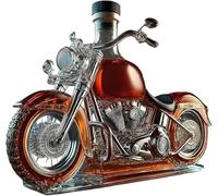Carafe à décanter en verre style moto 3D pour bar, bureau, cuisine - 283,5 g