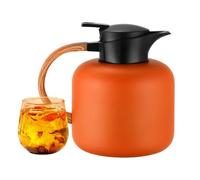 Carafe à eau - 2 litres en acier inoxydable isotherme, carafe à café en acier inoxydable, pour garder au chaud et au froid du jus, du thé, des boissons, des boissons au chocolat, pour la maison