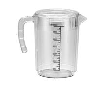 Carafe À Eau Avec Couvercle Distributeur De Boissons Chaudes/Froides | Pichet Transparent De 2,5 L Pour Boissons Chaudes/Froides Jus Maison, Cocktails, Thé, Café, Lait