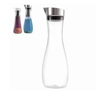 Carafe à Eau En Plastique Avec Couvercle, Pichet à Eau En Plastique Transparent En Acrylique Réfrigérateur Pichet Avec Couvercle En Plastique Pour Boisson Maison Thé Glacé Lait Café Vin De Service