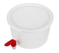 Carafe à Eau Grosse Capacité 2,5 L en PP Robinet | Filtre les Résidus, Conserve la Fraîcheur, Couvercle Étanche, pour Frigo, Fête, Eau Infusée et Boisson aux Agrumes