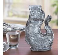 Carafe à eau NEMO en verre borosilicate Gris Fumé CILIO