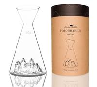 Carafe à eau topographic : tre cime di lavaredo
