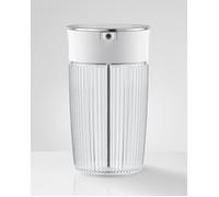 Carafe à lait - JURA - 0 5 L - 2 adaptateurs silicone - Capuchon pivotant inox poli - Verre