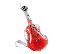 Carafe à spiritueux | Bouteille amusante en forme de guitare de 2,5 litres avec paille et cordon de cou - Distributeur de whisky et de liqueurs | Pour bourbon, vin et eau, bar à domicile, hommes, papa