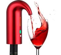 Carafe à vin électrique portable avec aérateur intégré et recharge USB