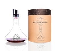 Carafe à vin topographic : pic du midi d'ossau