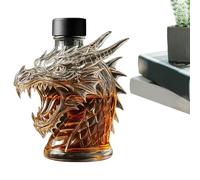 Carafe À Whisky - Bouteille De Liqueur Dragon De 750 Ml, Récipient En Verre, Verres De Collection, Accessoire De Bar Décoratif | Carafe À Whisky Nouveauté Pour Dégustation À Domicile Fête De Ma