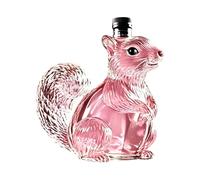 Carafe à Whisky - Bouteille de Vin Vide en Forme d'Écureuil | Carafe en Verre,pour la Maison la Cuisine la Salle à Manger le Bar le Restaurant les Fêtes et les Célébrations et Soirées Dîners