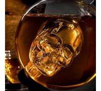 Carafe à whisky - Décanteur de luxe en diamant - 900 ml - Cadeau pour homme - Pierres à whisky Verseur Dessous-de-plat Pince