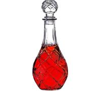 Carafe à whisky - Décanteur - Verre cristal - 0,8 l - Avec bouchon - FCM