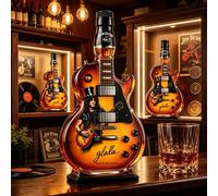 Carafe à whisky en forme de guitare, bouteille à liqueur sur le thème des Guns N' Roses, objet de collection pour les fans de rock, whisky du Tennessee. G Bottle
