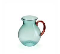 Carafe « Balloon » en plastique bio vert matcha de 2 litres - Pichet léger et pratique pour cuisine et table