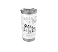 Carafe de course de 5,5 litres - Kit amusant pour sports motorisés Gobelet isotherme en acier inoxydable double paroi