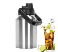 Carafe en acier inoxydable, grande bouteille d'eau en acier inoxydable | Bouteille d'eau froide à deux étages pour le sport, la randonnée, le camping
