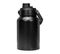 Carafe en acier inoxydable | Grande bouteille d'eau en acier inoxydable | Carafe isotherme à deux étages de large pour boissons froides, randonnée, sports