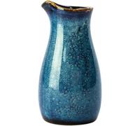 Carafe en porcelaine bleu "Deep Blue", 400 ml, adaptée au micro-ondes et au lave-vaisselle, de couleur bleue et fabriquée à la main