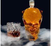 Carafe en verre avec bouchon
