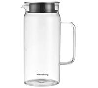 Carafe en verre - KLAUSBERG - KB-7686 - 1L - Verre borosilicate - Design élégant