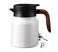Carafe isotherme - Cafetière sous vide de 1 L, carafe d'eau chaude de grande capacité | Distributeur de boissons thermiques pour la maison, les voyages, le bureau, l'affichage de la température pour