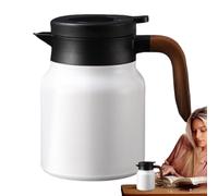 Carafe isotherme, carafe à café thermique, cafetière sous vide, distributeur de boissons, carafe à eau chaude, cafetière pour boissons chaudes, carafe à café en acier inoxydable, carafe thermique de 1
