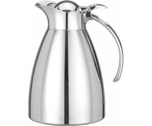 Carafe isotherme Hendi à double paroi en acier inoxydable d'une capacité de 1 litre