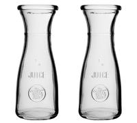 KADAX Lot de 2 Carafe universelle pour eau, boissons et vin (250 ml)