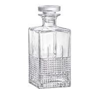 Carafe Novecento de 78 vec bouchon - lot de 6 pièces