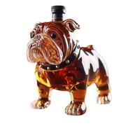 Carafe Whiskey Bouledogue Français,Carafe Décorative Pour Spiritueux - à Liqueur de Collection, Bouteille de Stockage d'Alcool pour Décoration dans les Hôtels et