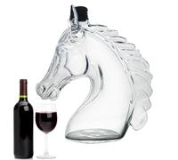 Carafes À Alcool Pour La Décantation Récipient À Boisson 350ml Forme Tête | Carafe en Verre pour le Whisky et le Vin Pour Père, Homme, , Papa, Petit Ami, Lui, Anniversaire, Fête,