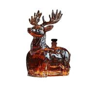 Carafes à décanter pour alcool - Bouteille en verre de 120 ml pour décoration d'intérieur, carafe à décanter pour whisky, liqueur, accessoire élégant, récipient de service pour boissons, rangement