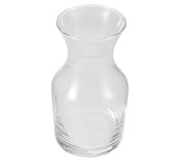 Carafon à Vin Rouge en Verre 8,5 Oz pour Aérer et Servir Élégamment | Design Transparent Minimaliste, Bec Verseur Plat Aérateur Intégré, Base Large, Service de Table ou Réception à Domicile