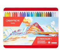 Pastel à la cire NEOCOLOR I, étui métal de 40