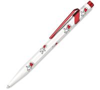 Caran d'Ache - Stylo à bille 849 Keith Haring - pointe M - blanc - NM0849.123