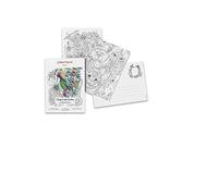 Caran d'Ache 0454.801 Esprit des Forets Lot de 12 cartes à colorier FSC 12 x 16,5 cm