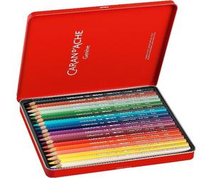 CARAN D'ACHE 3888418 CARAN D'ACHE Crayons de couleur SUPRACOLOR ÉDITION SPÉCIALE, coffret de 18