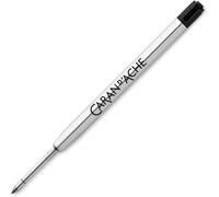 Caran d'Ache 8468.009 Cartouche pour rollers 849 à pointe fine de 0,5 mm - Couleur : noir