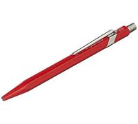 Caran D'ache 849 Métal Stylo À Bille Métal Rouge Cartouche Rouge (Import Royaume Uni)