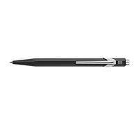 Caran D'ache 849 Stylo À Bille Métal Noir Cartouche Noire