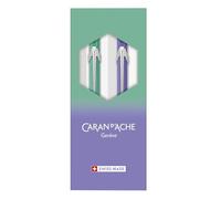 Caran d'Ache Set d'instruments d'écriture BOREALIS 8490.703 Édition spéciale Vert/Violet