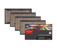 Caran d'Ache Boîte Luminance - 100 assortis, dont 1 mélangeur à crayon, 1 mélangeur complet J6901800 Multicolore