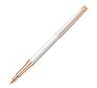 Caran d'Ache CD4791.001 Stylo plume fin à pointe M Leman Blanc