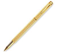 Caran d'Ache Chevron Stylo roller Doré