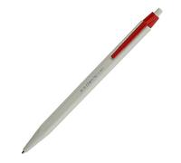 Caran d'Ache d´Ache 0825.070 825 ECO Stylo à bille en résine et acier inoxydable Rouge/blanc 12 cm Multicolore