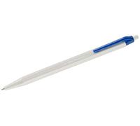 Caran d'Ache Stylo à bille rétractable Eco Collection 0825.160 en résine et acier inoxydable Bleu