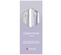 Caran d'Ache Édition spéciale 849 BP & 844 MP 0,5 mm - Lavande fleurie