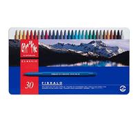 Caran d'Ache Fibralo Lot de 30 stylos fibre dans une boîte en métal