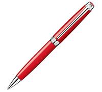Caran d'Ache Leman Plaqué Argent Stylo à bille - Rouge